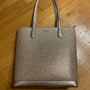 Kate Spade Tinsel Glitter Tote Bag Handbag